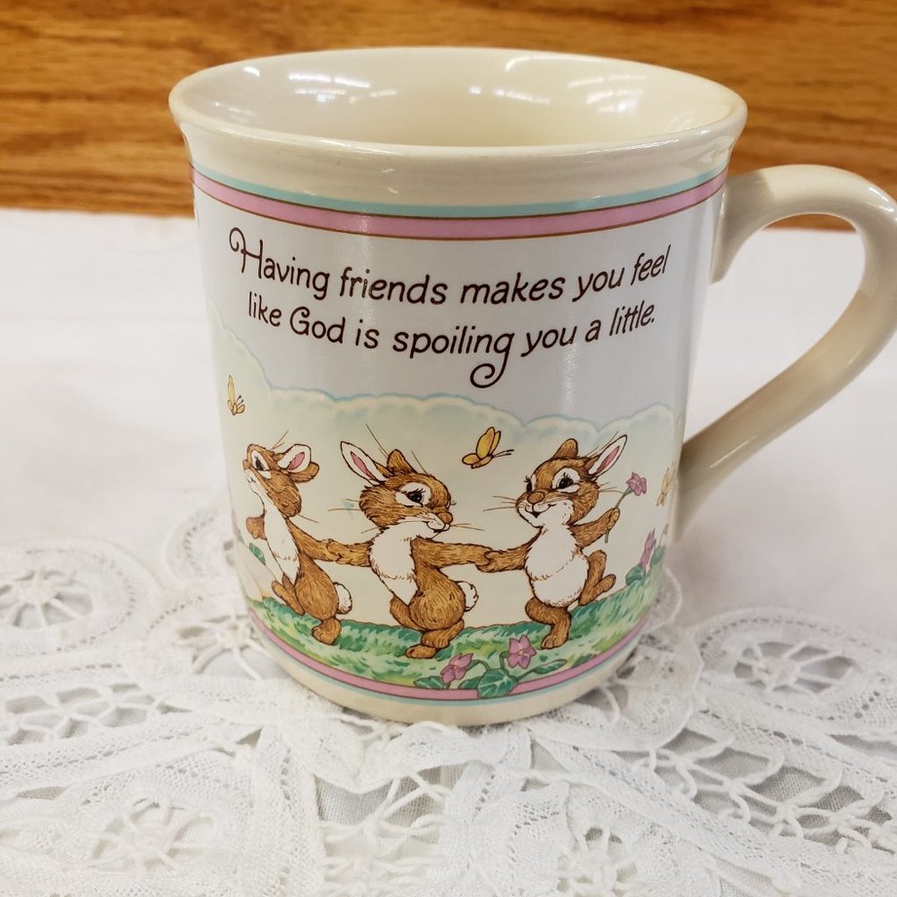 Sweet Vintage Mug Friendship Hallmark Mug Mate